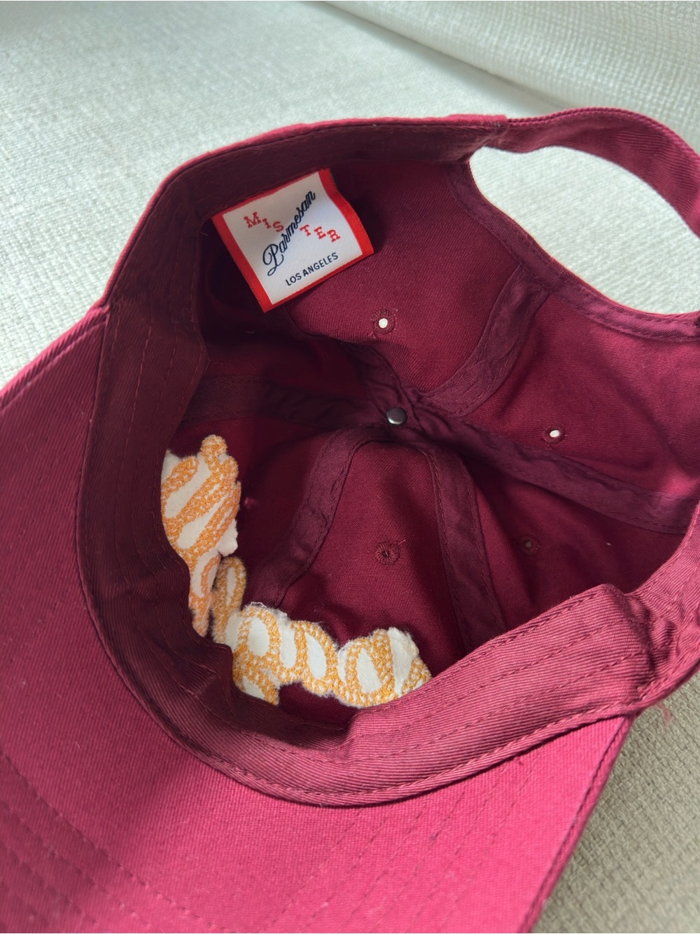 Stitched ‘Spaghetti’ Hat - Picture 3 of 3